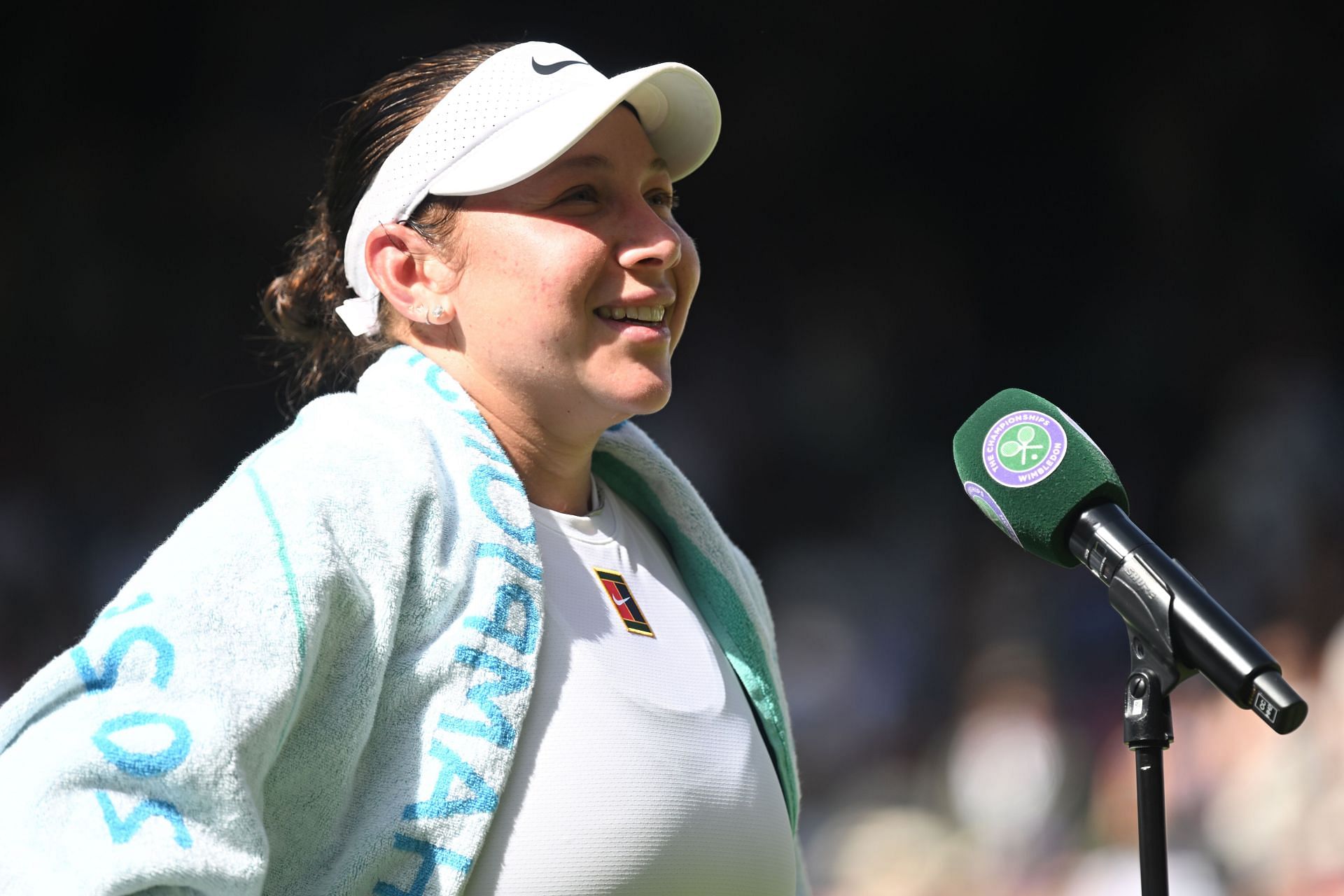 Amanda Anisimova pictured at the 2025 Wimbledon Championships| Image Source: Getty